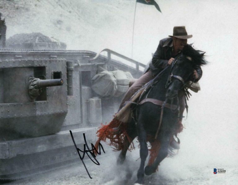 Harrison Ford Signed Autograph X Photo Indiana Jones Han Solo