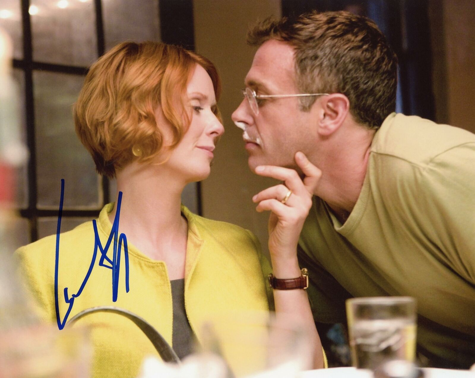 Cynthia Nixon Sex And The City Autograph Signed X Photo E Acoa