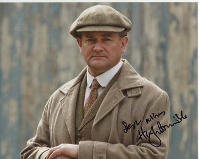 Hugh Bonneville Signed Downton Abbey Photo W Hologram Coa Collectible