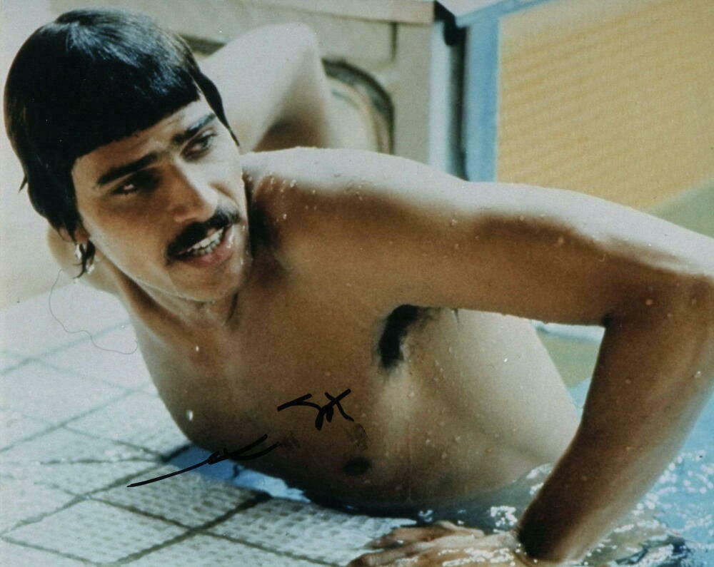 MARK SPITZ SIGNED AUTOGRAPH 8X10 PHOTO SHIRTLESS TEAM USA OLYMPIC