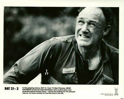 Gene Hackman Bat 21 1988 Original Press 8X10 Photo Autographia