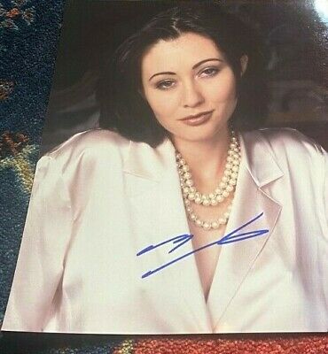 Shannon Doherty Signed Autographed X Photo Rare Beverly Hills Autographia