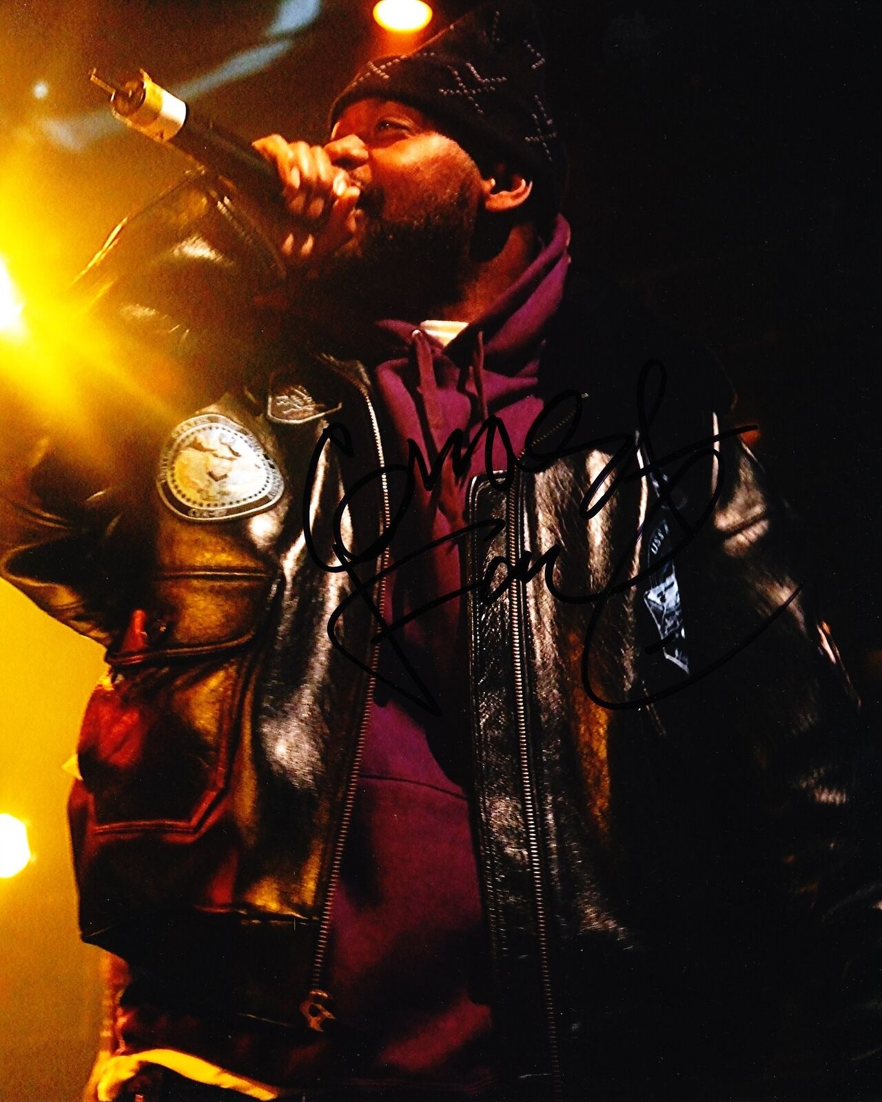 Ghostface Killah Signed Wu Tang Clan X Photo Autographia