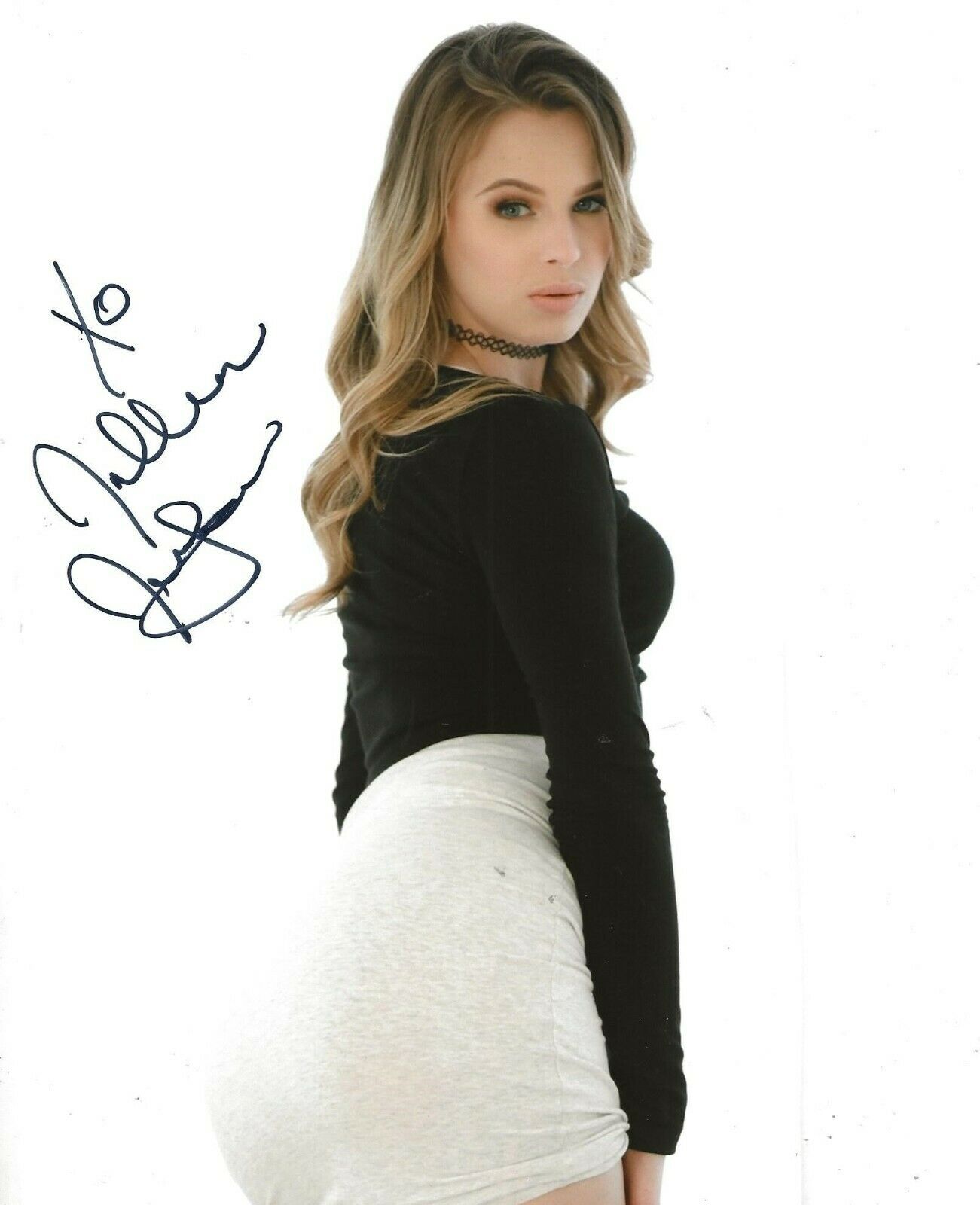 New Listingjillian Janson Adult Video Star Signed X Photo Avn Autographed Proof Autographia