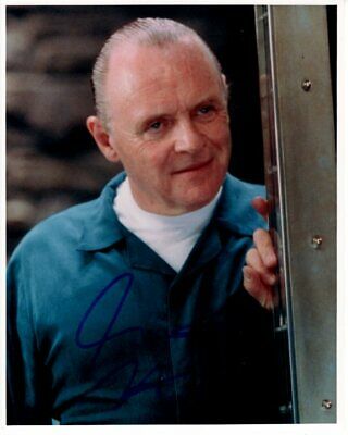 Anthony Hopkins Signed X The Silence Of The Lambs Dr Hannibal