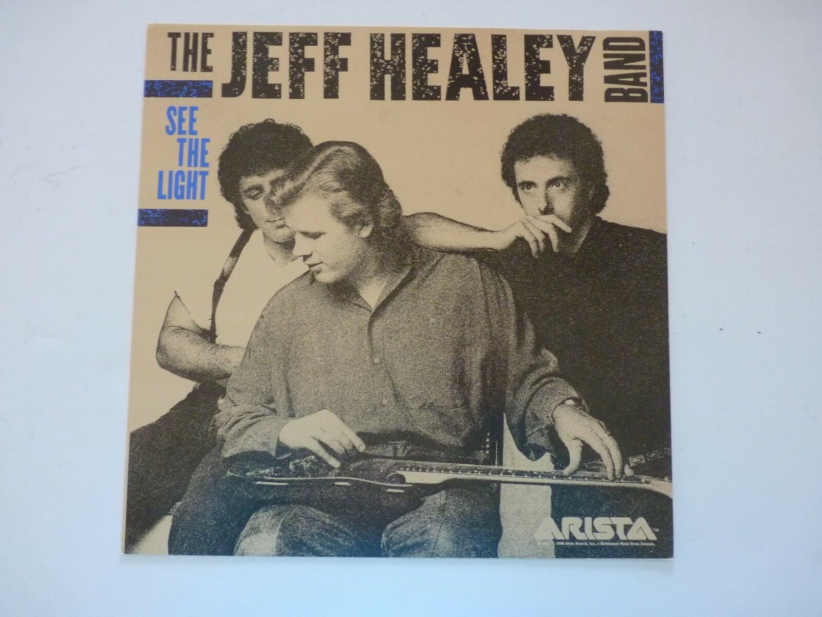 Jeff Healey Band See The Light Lp Record Photo Flat X Poster