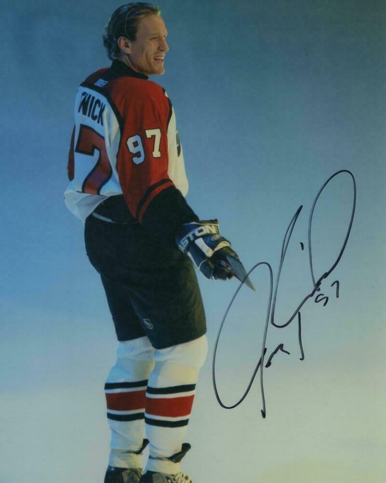 Jeremy Roenick Signed Autograph X Photo Chicago Blackhawks Legend