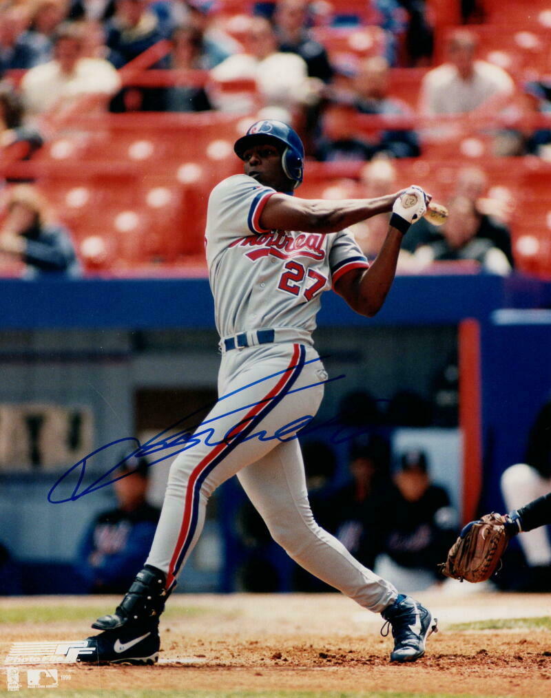 VLADIMIR GUERRERO SIGNED AUTOGRAPH 8X10 PHOTO MONTREAL EXPOS STAR