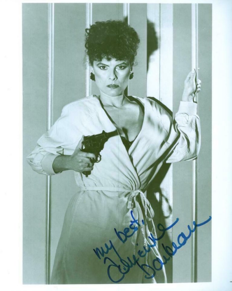 ADRIENNE BARBEAU ACTRESS SIGNED AUTOGRAPHED 8X10 PHOTO W COA Autographia