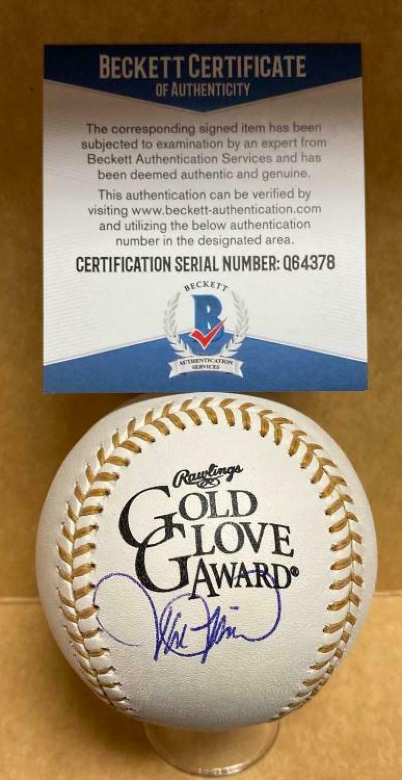 JOSE LIND PITTSBURGH PIRATES SIGNED AUTO GOLD GLOVE BASEBALL BECKETT