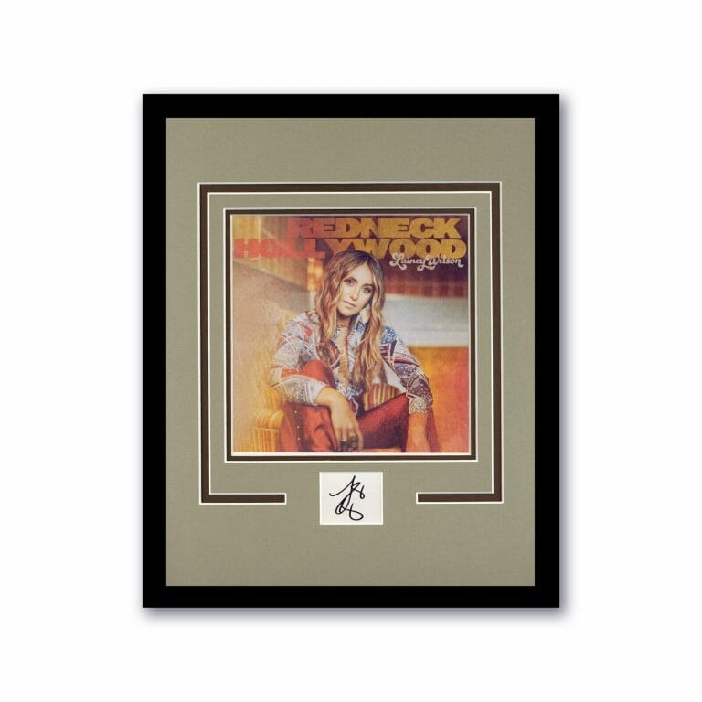 Lainey Wilson Signed Autograph X Framed Display Acoa Country Star