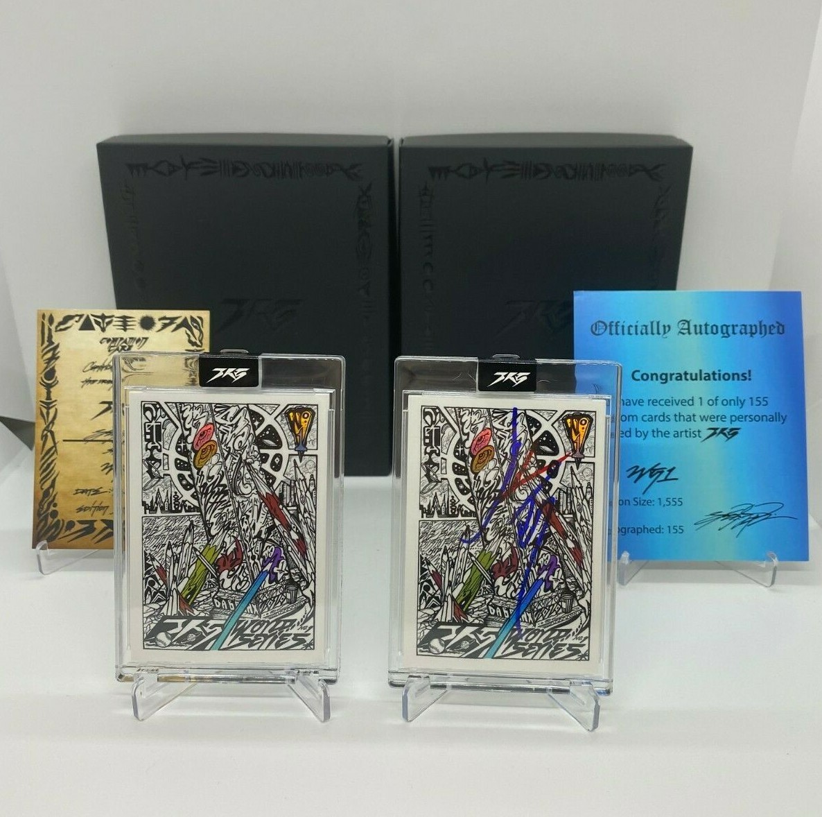 *IN HAND* JK5 COMPANION CARD WORLD 5ERIES NO. 1 #1 AUTO TOPPS PROJECT 2020  COLLECTIBLE MEMORABILIA