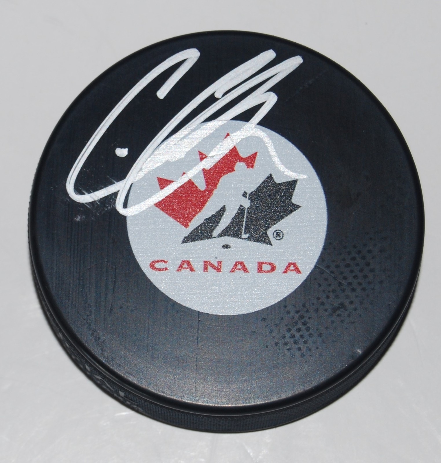 CODY GLASS signed CANADA 2017 NHL DRAFT puck *LAS VEGAS GOLDEN KNIGHTS* W/COA #2 Collectible Memorabilia