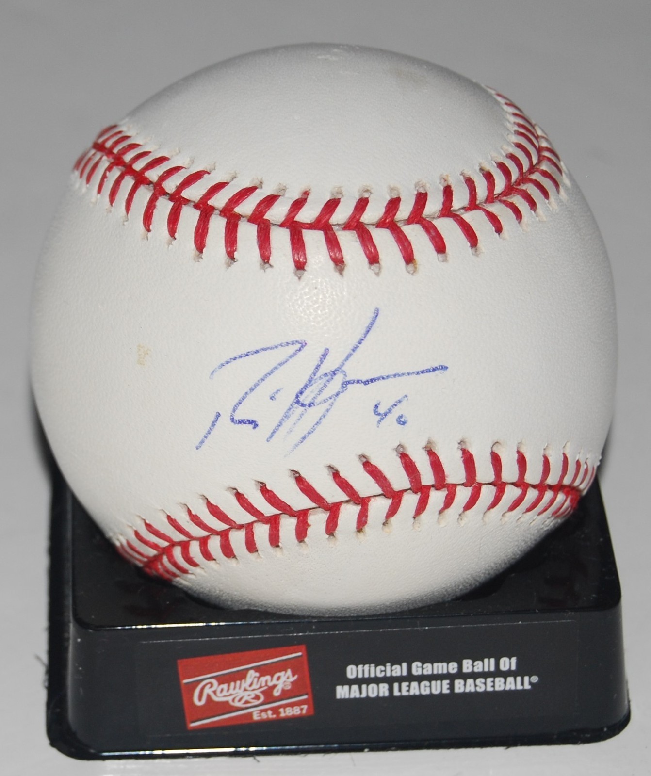 RICH HARDEN signed OML baseball *OAKLAND ATHLETICS A'S* W/COA RANGERS CUBS Collectible Memorabilia