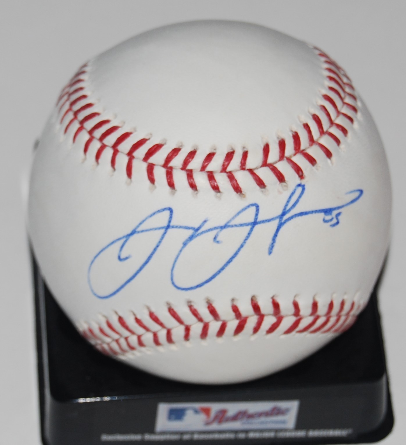 JOSH JOHNSON signed OML baseball *BLUE JAYS MIAMI MARLINS* autographed W/COA Collectible Memorabilia