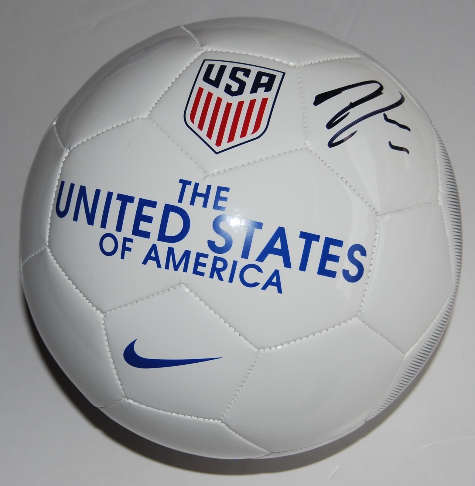 DOM DWYER signed *TEAM USA* signed MEN'S SOCCER BALL W/COA ORLANDO PRIDE Collectible Memorabilia