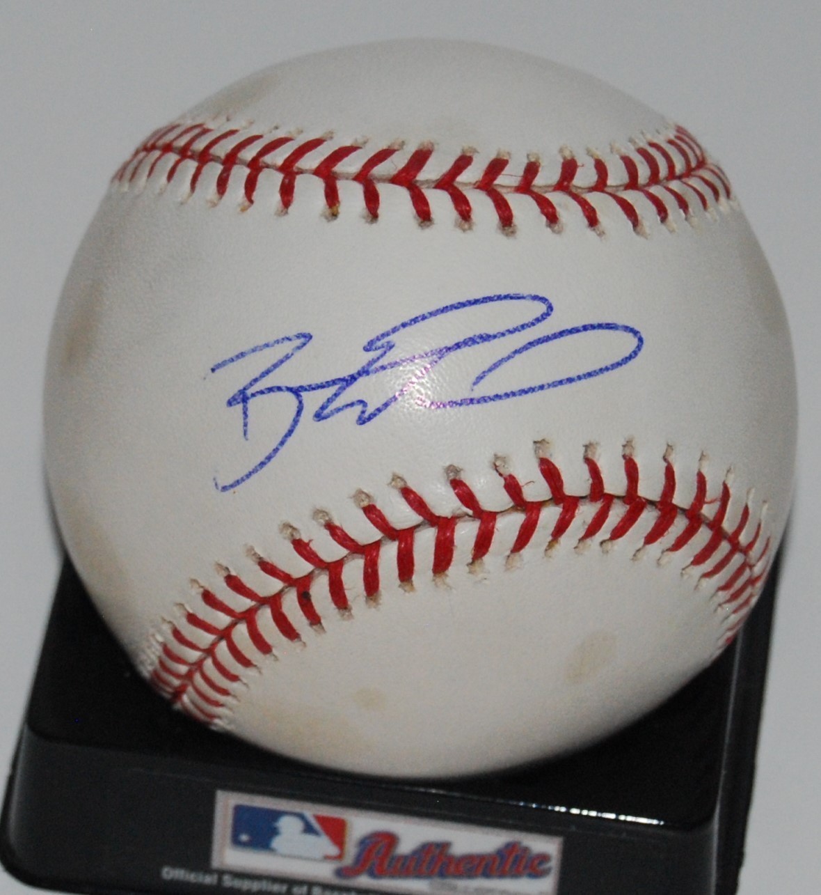 BRANDON WOOD signed OML baseball *ANGELS* (PIRATES) autographed W/COA Collectible Memorabilia