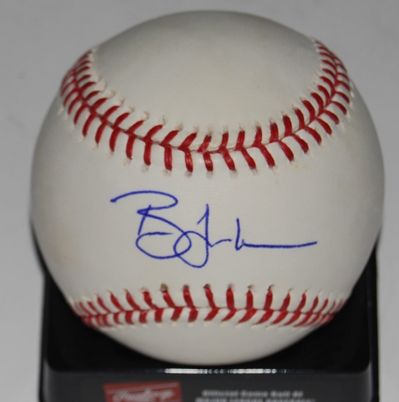 BRETT JACKSON signed OML BASEBALL (CHICAGO CUBS) *TEAM USA* W/COA DIAMONDBACKS Collectible Memorabilia