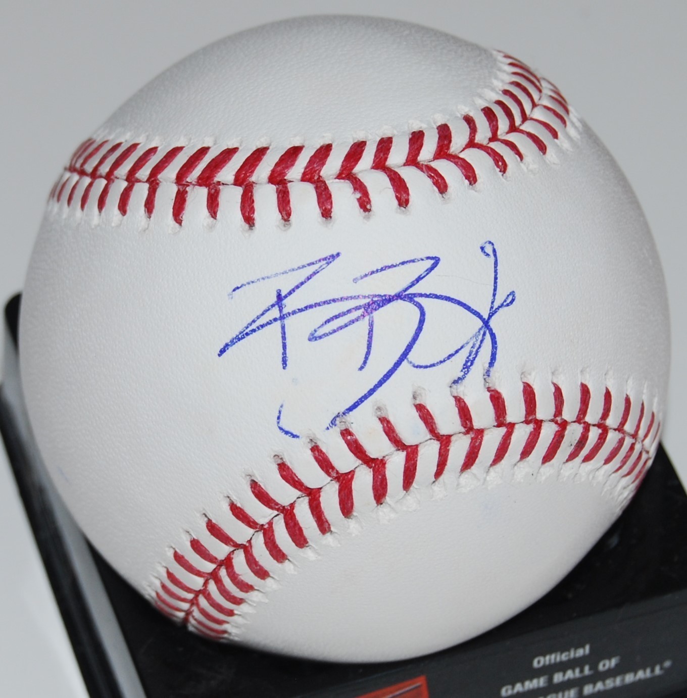 BRADEN BISHOP signed (SEATTLE MARINERS) Official Major League baseball W/COA Collectible Memorabilia
