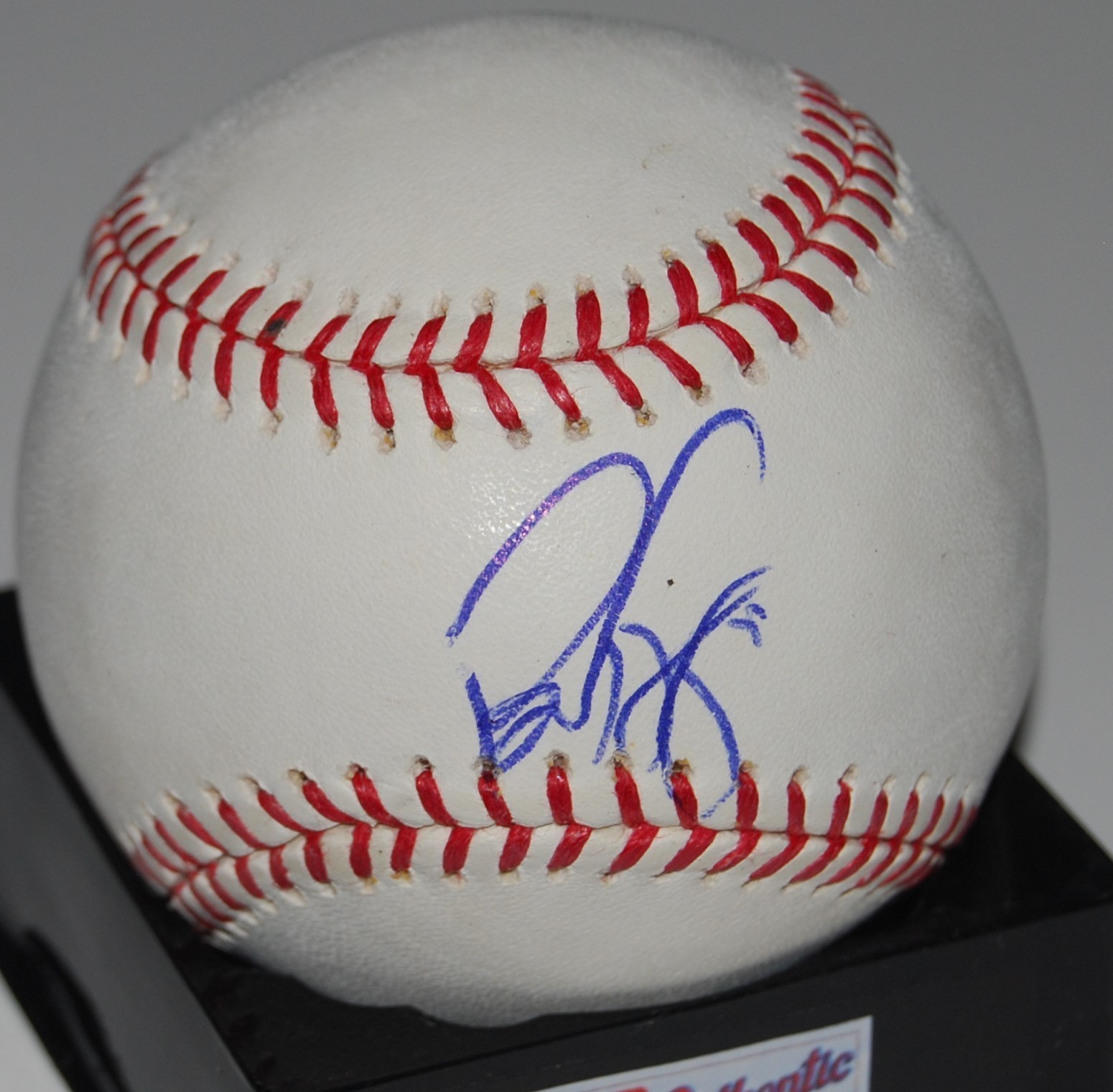 BRAD HAWPE signed Major League baseball (ROCKIES PADRES ANGELS) W/COA Collectible Memorabilia