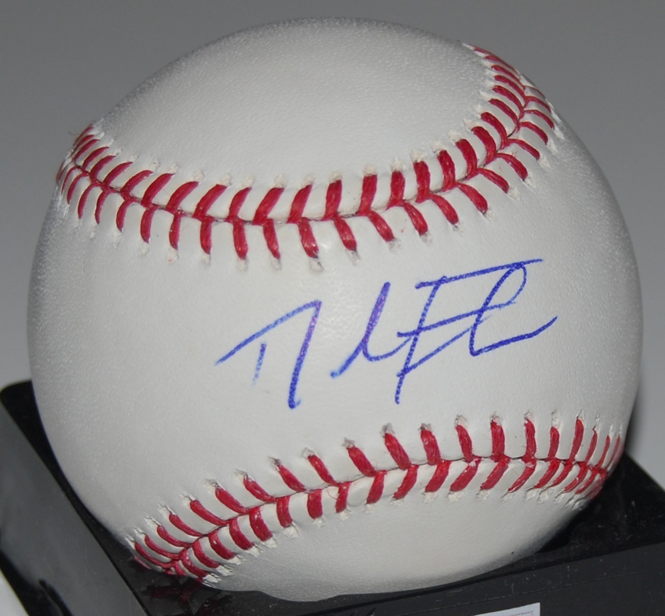 NOLAN FONTANA signed Major League BASEBALL (LOS ANGELES ANGELS) W/COA Collectible Memorabilia