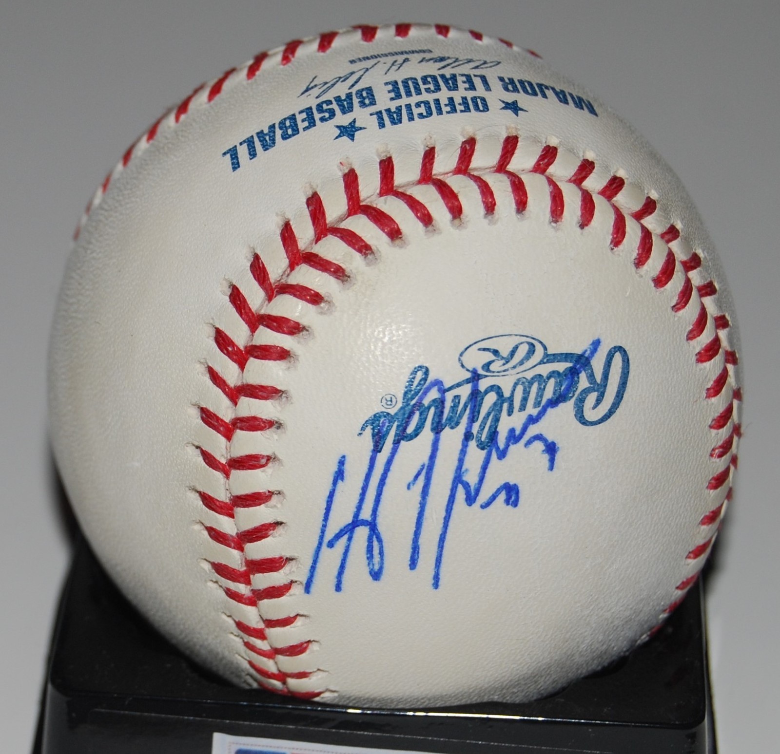 HENDERSON ALVAREZ signed (MIAMI MARLINS) Official Major League baseball W/COA Collectible Memorabilia
