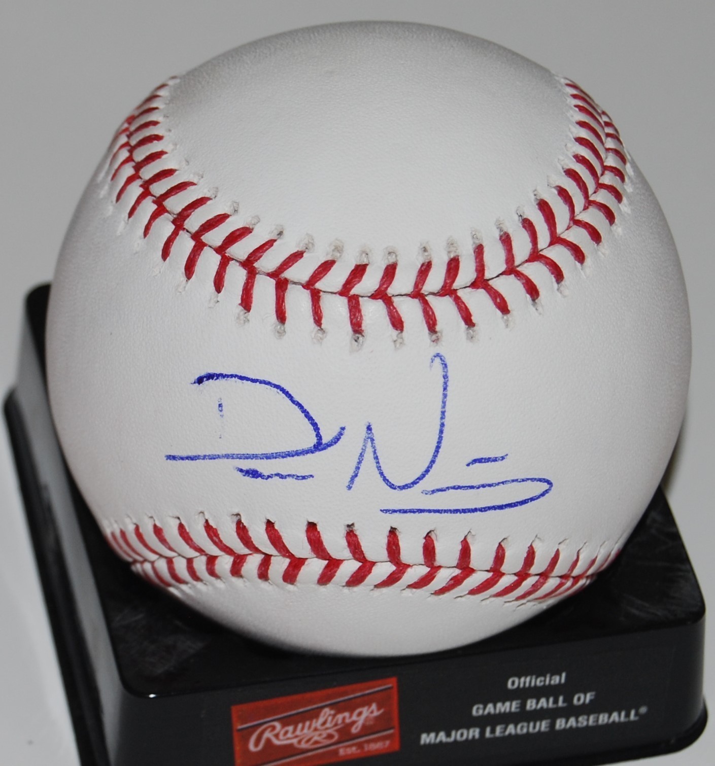 DOM NUNEZ signed Official Major League baseball (COLORADO ROCKIES) W/COA Collectible Memorabilia