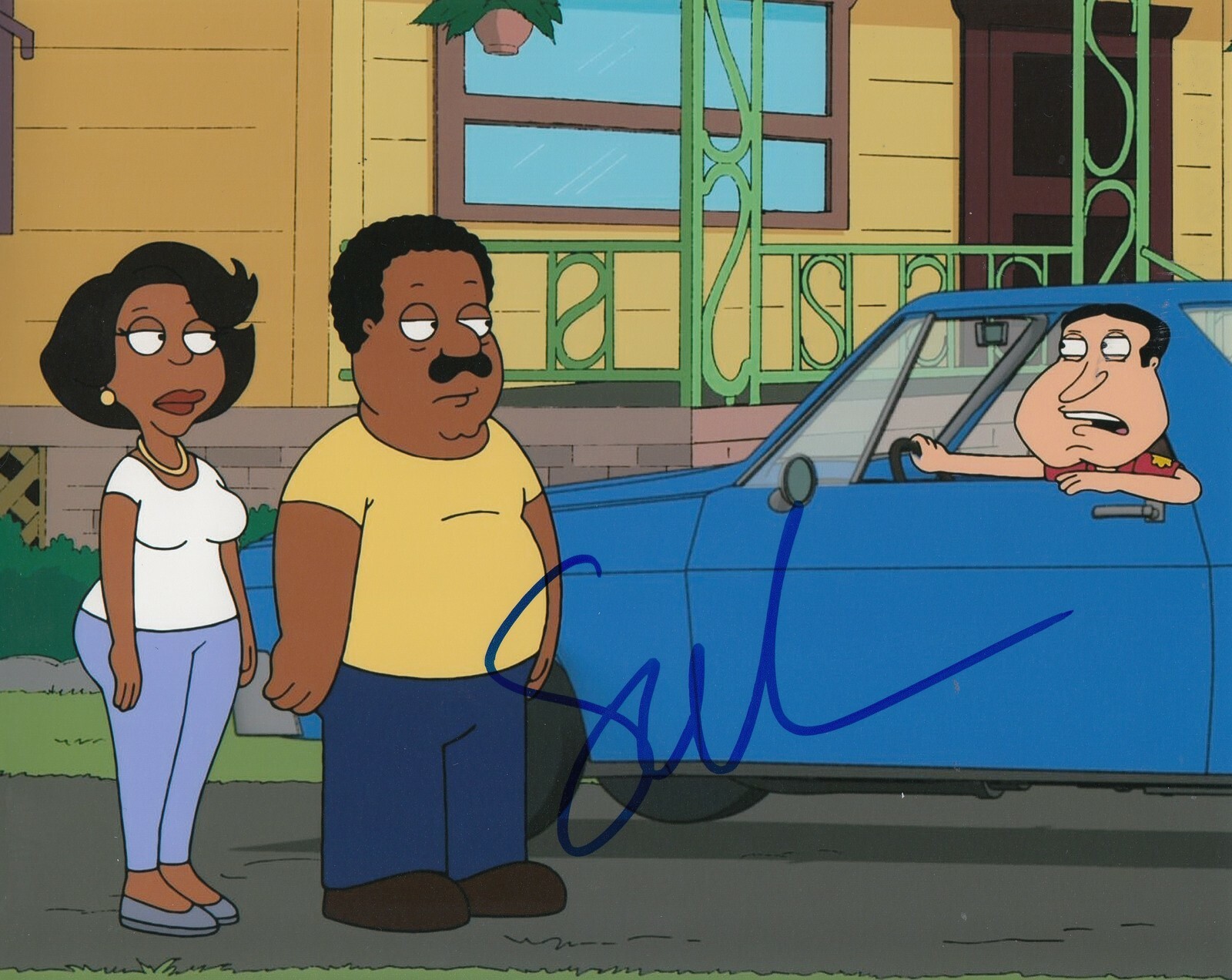 SANAA LATHAN signed (FAMILY GUY) TV Show *Donna Tubbs* autographed W/COA Collectible Memorabilia