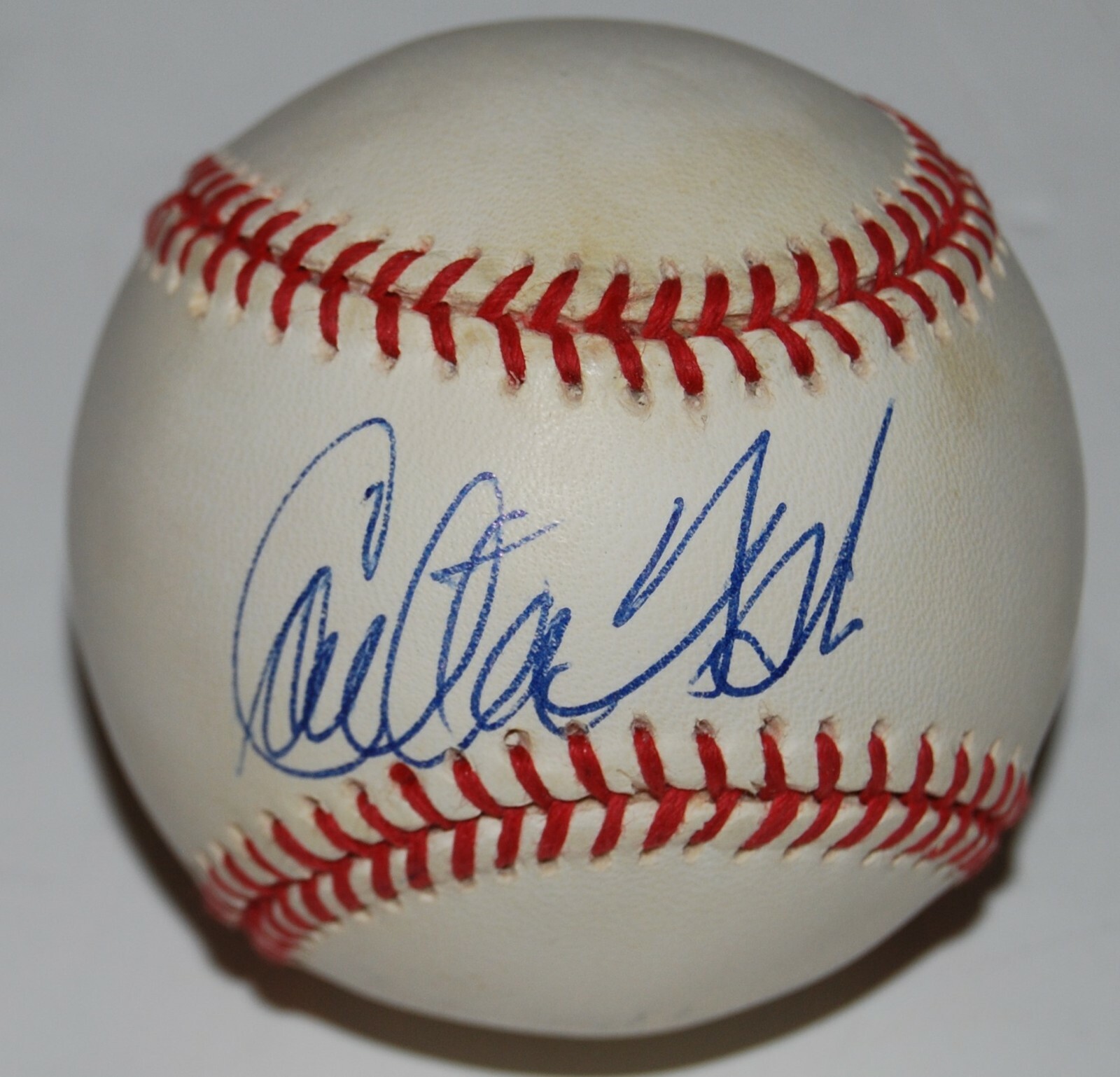 CARLTON FISK signed OAL baseball (BOSTON RED SOX) HOF Chicago White Sox W/COA Collectible Memorabilia