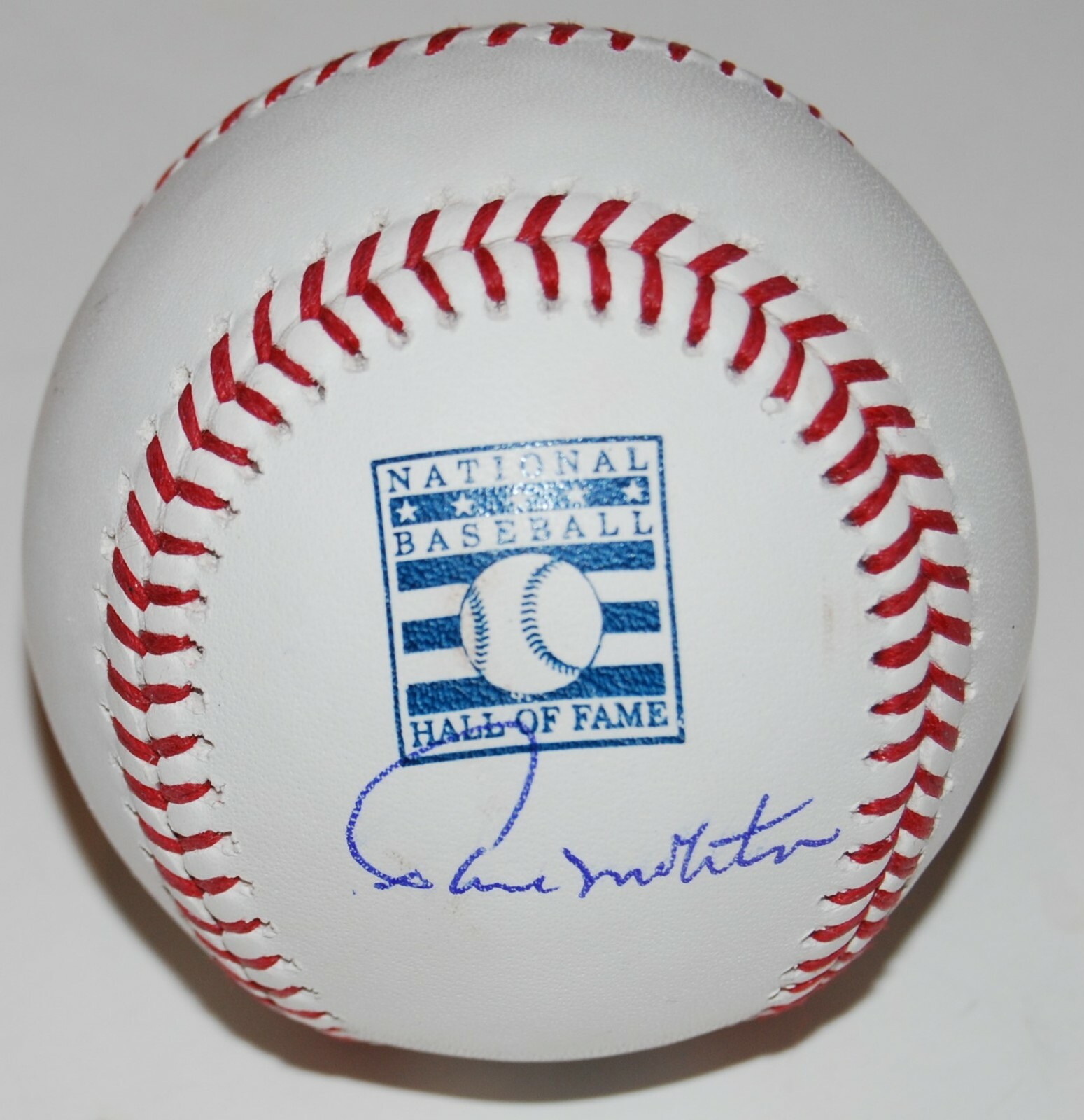 PAUL MOLITOR signed (MINNESOTA TWINS) HOF Hall of Fame Logo OML baseball W/COA Collectible Memorabilia