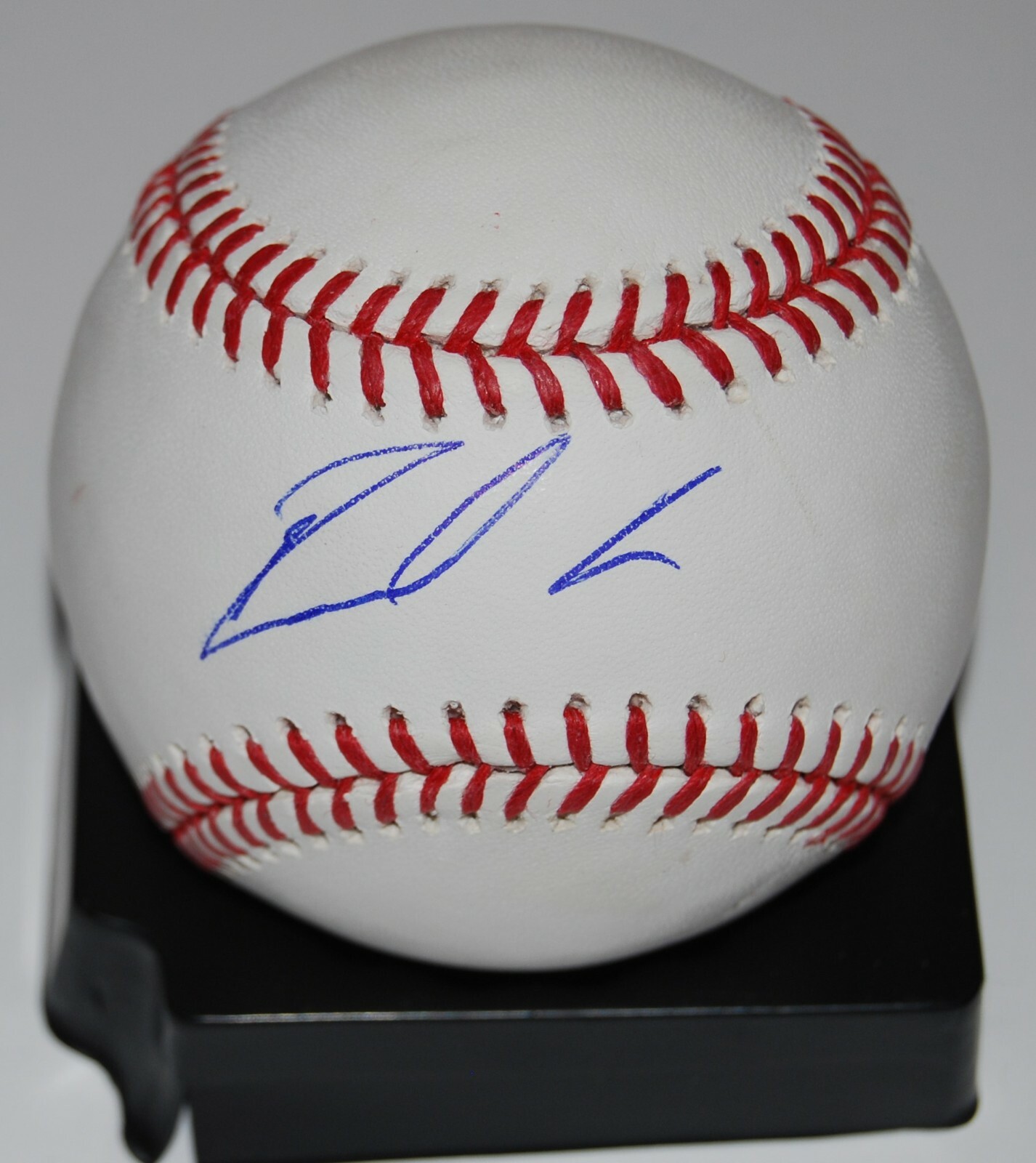 RONALDO HERNANDEZ signed (TAMPA BAY RAYS) OML Major League baseball W/COA Collectible Memorabilia