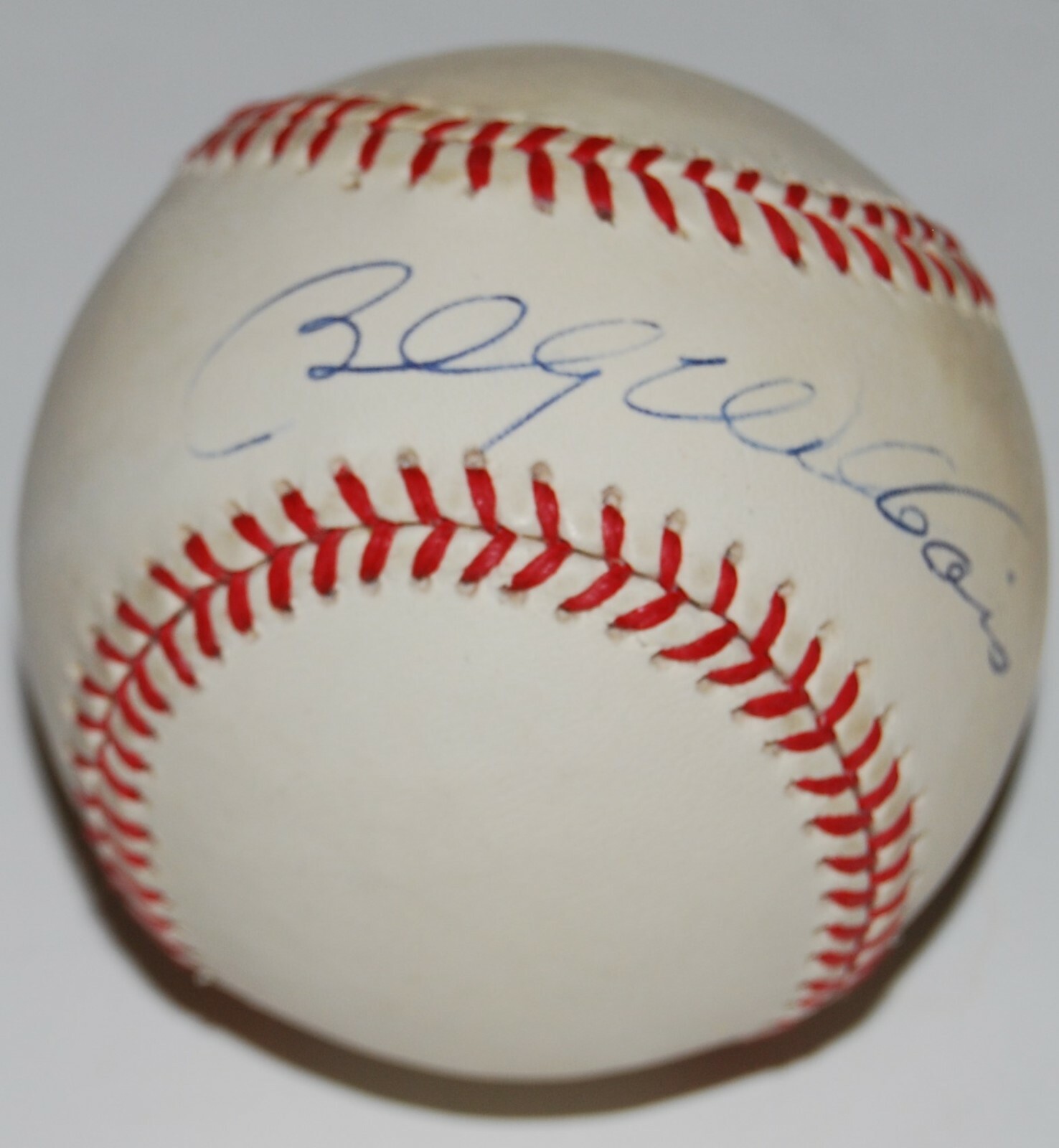 BILLY WILLIAMS signed ONL National League baseball (CHICAGO CUBS) W/COA Collectible Memorabilia