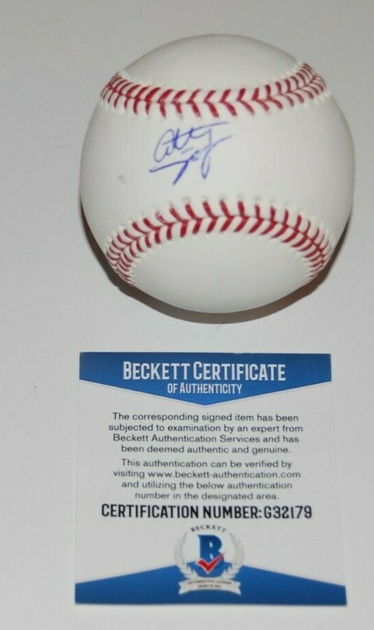 ANTHONY SEIGLER signed (NEW YORK YANKEES) Official Major League baseball BECKETT Collectible Memorabilia