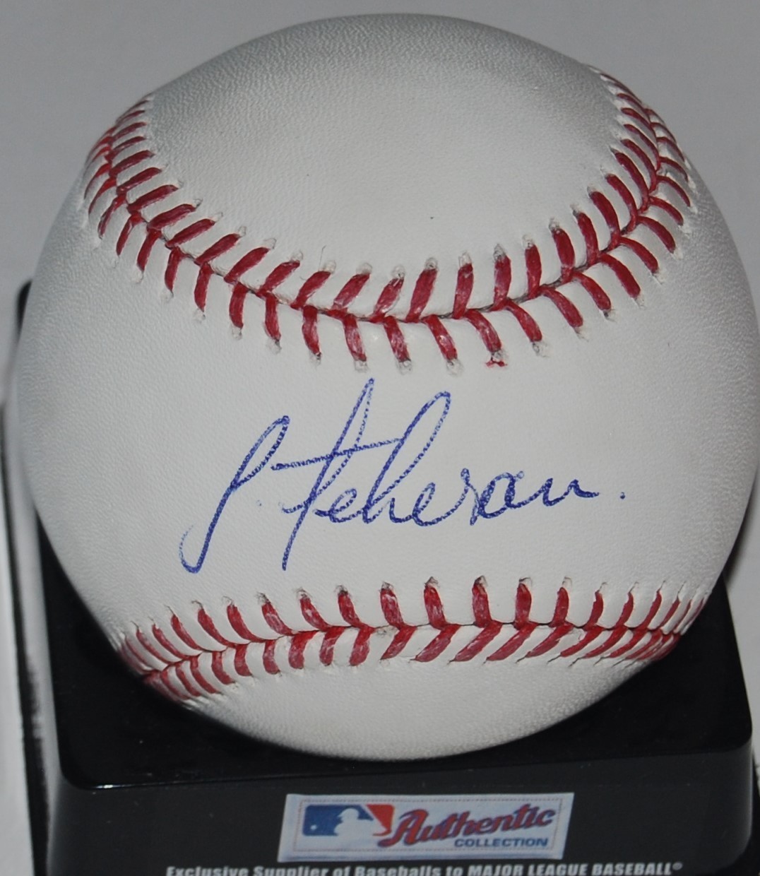JULIO TEHERAN signed OML baseball *ATLANTA BRAVES* autographed W/COA Collectible Memorabilia