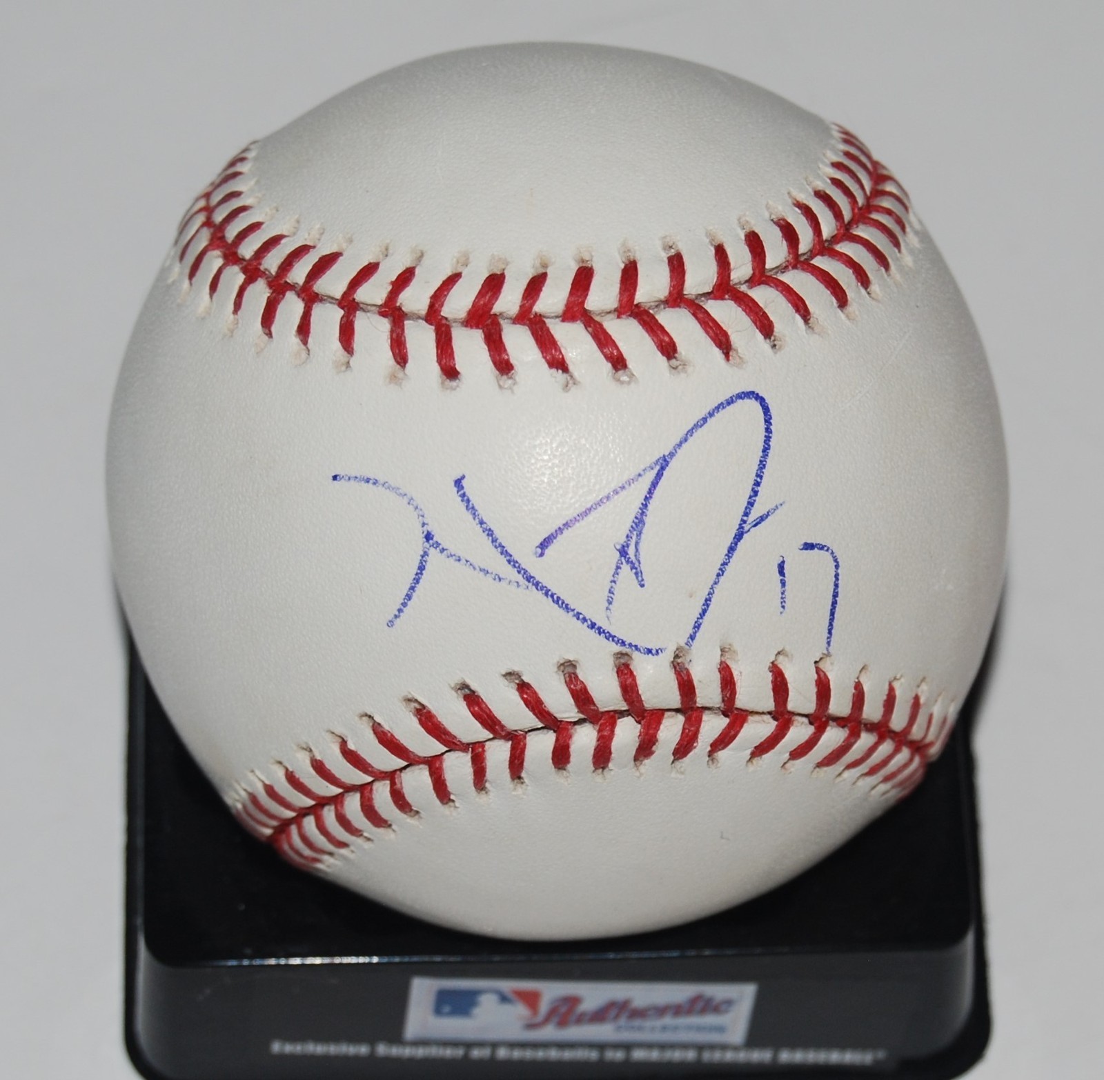 MIKE FONTENOT signed OML baseball *GIANTS* W/COA CUBS PHILLIES autographed #17 Collectible Memorabilia