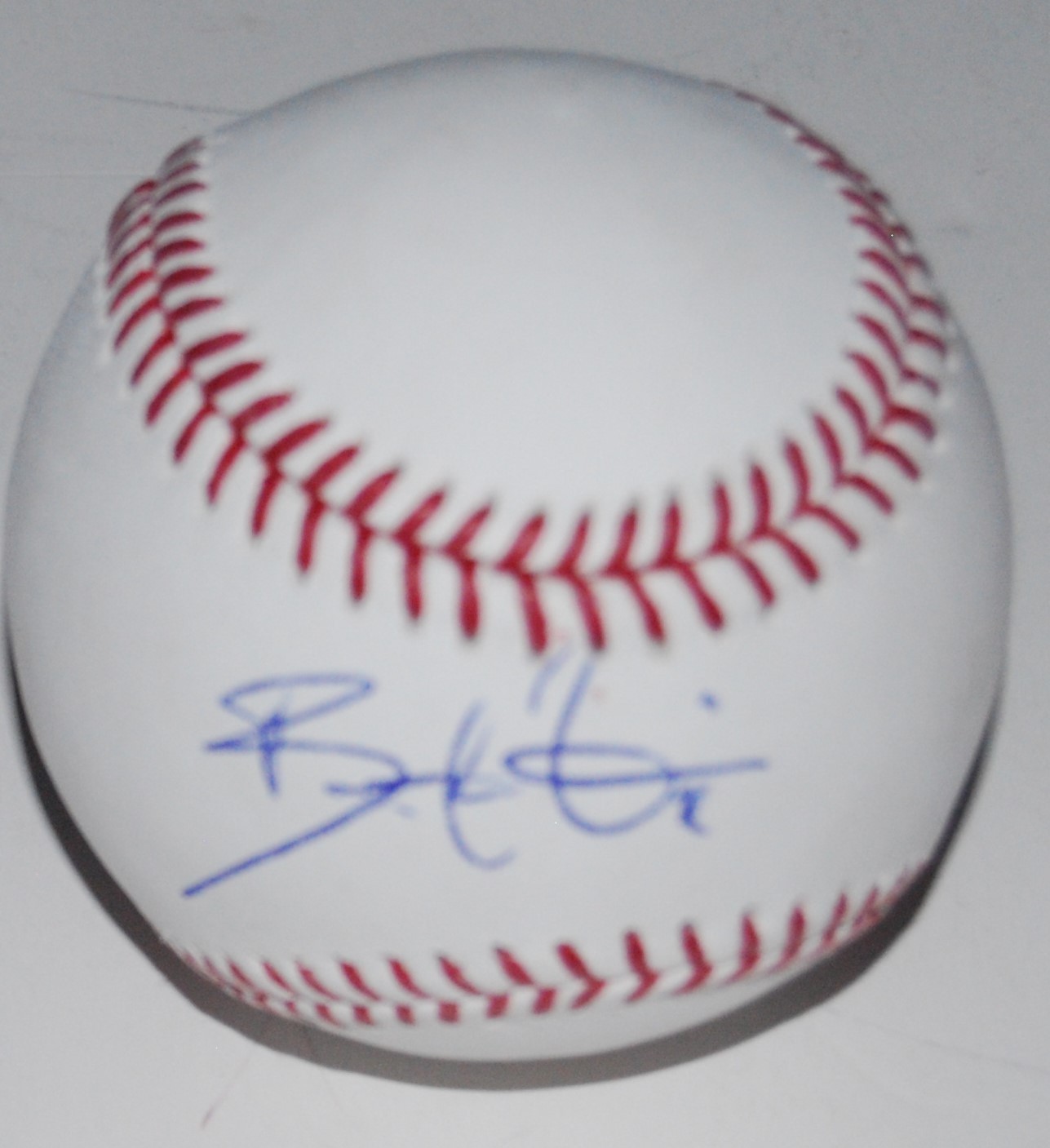 BRADLEY ZIMMER signed OML baseball *CLEVELAND INDIANS* autographed W/COA Collectible Memorabilia