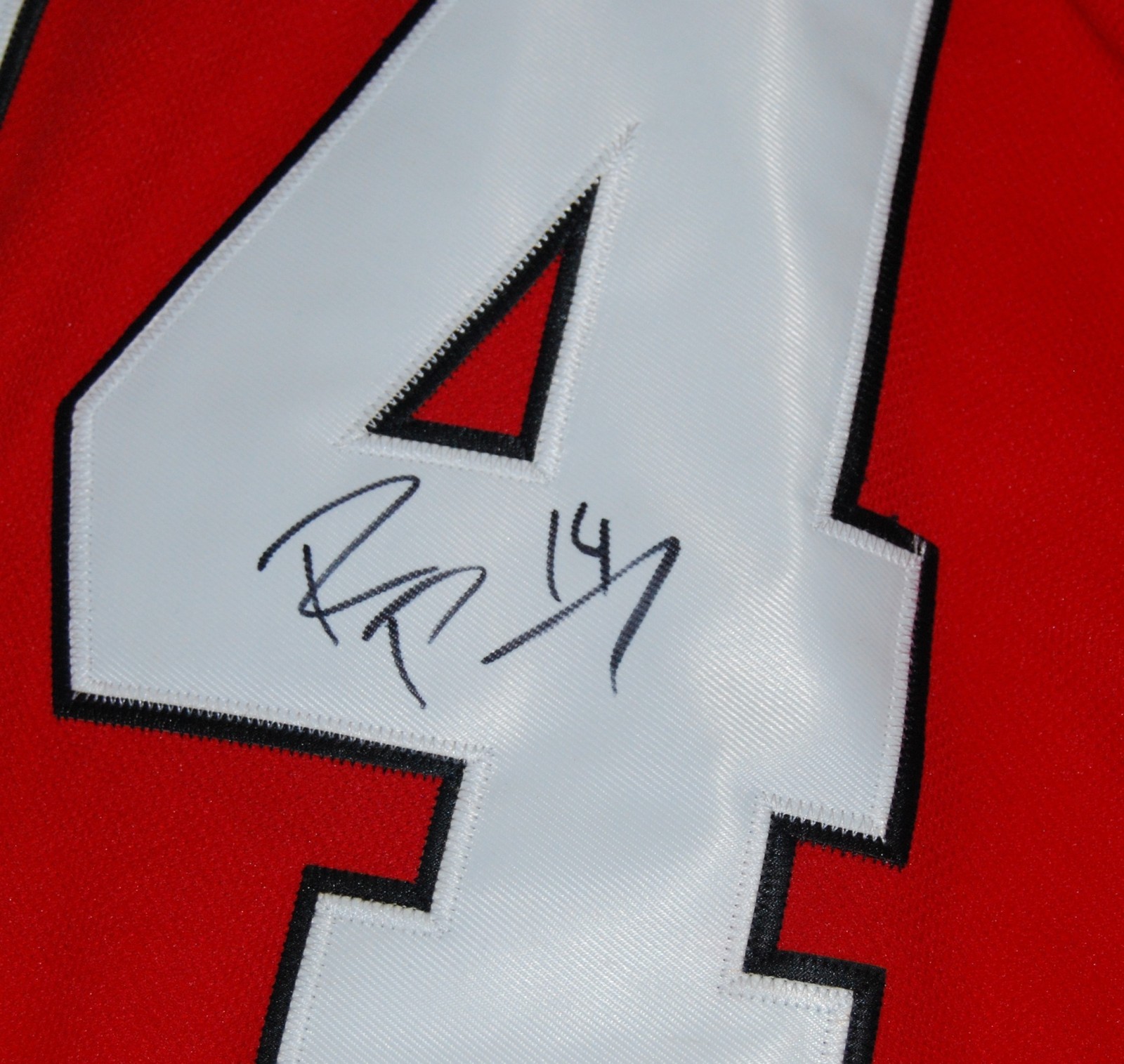 RICHARD PANIK signed (CHICAGO BLACKHAWKS) RED autographed jersey W/COA Collectible Memorabilia