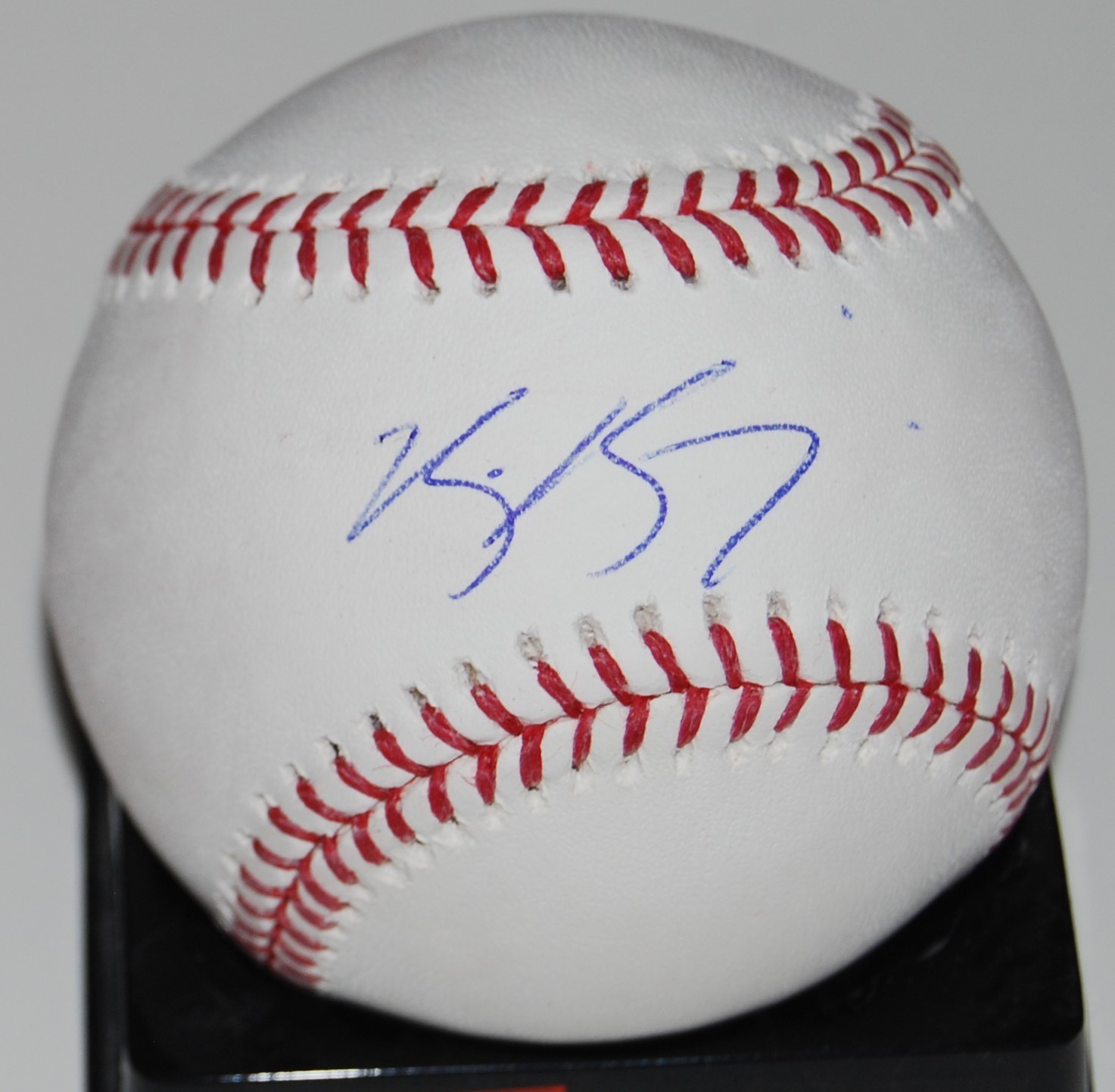 KEVIN KACZMARSKI signed (NEW YORK METS) Official Major League baseball W/COA Collectible Memorabilia