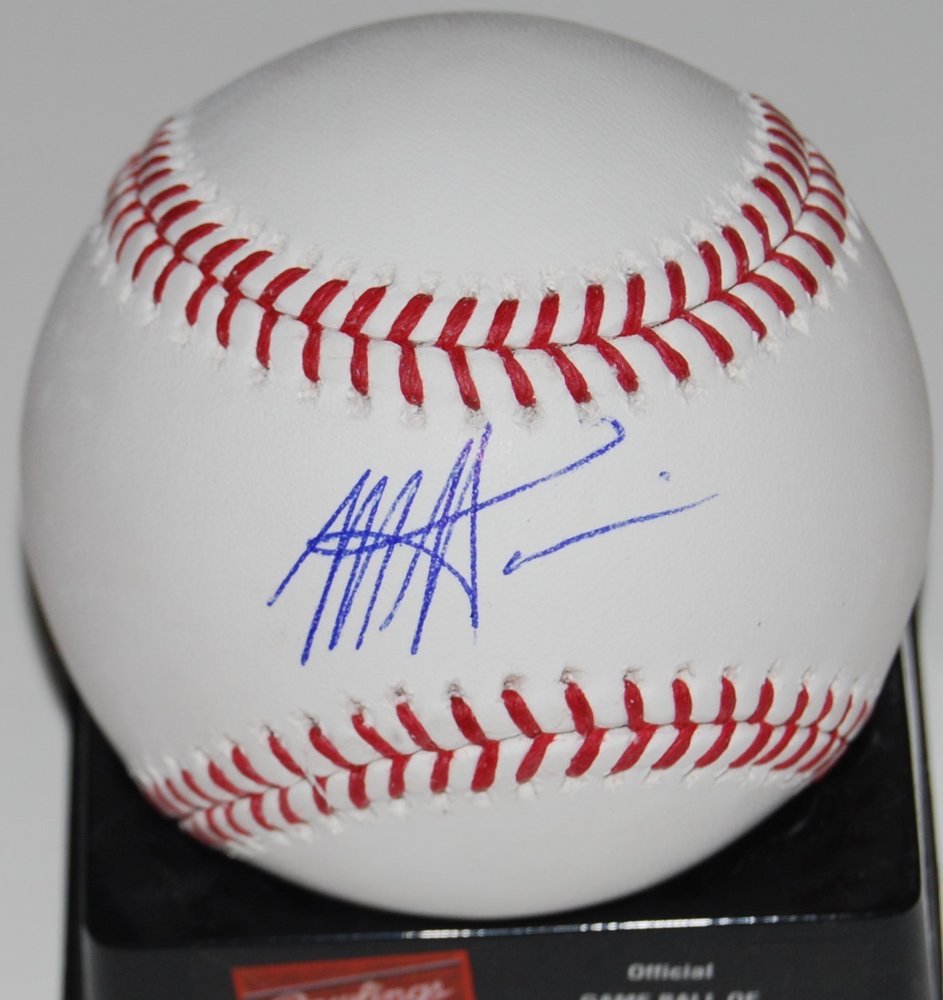 MONTE HARRISON signed Official Major League baseball (MILWAUKEE BREWERS) W/COA Collectible Memorabilia