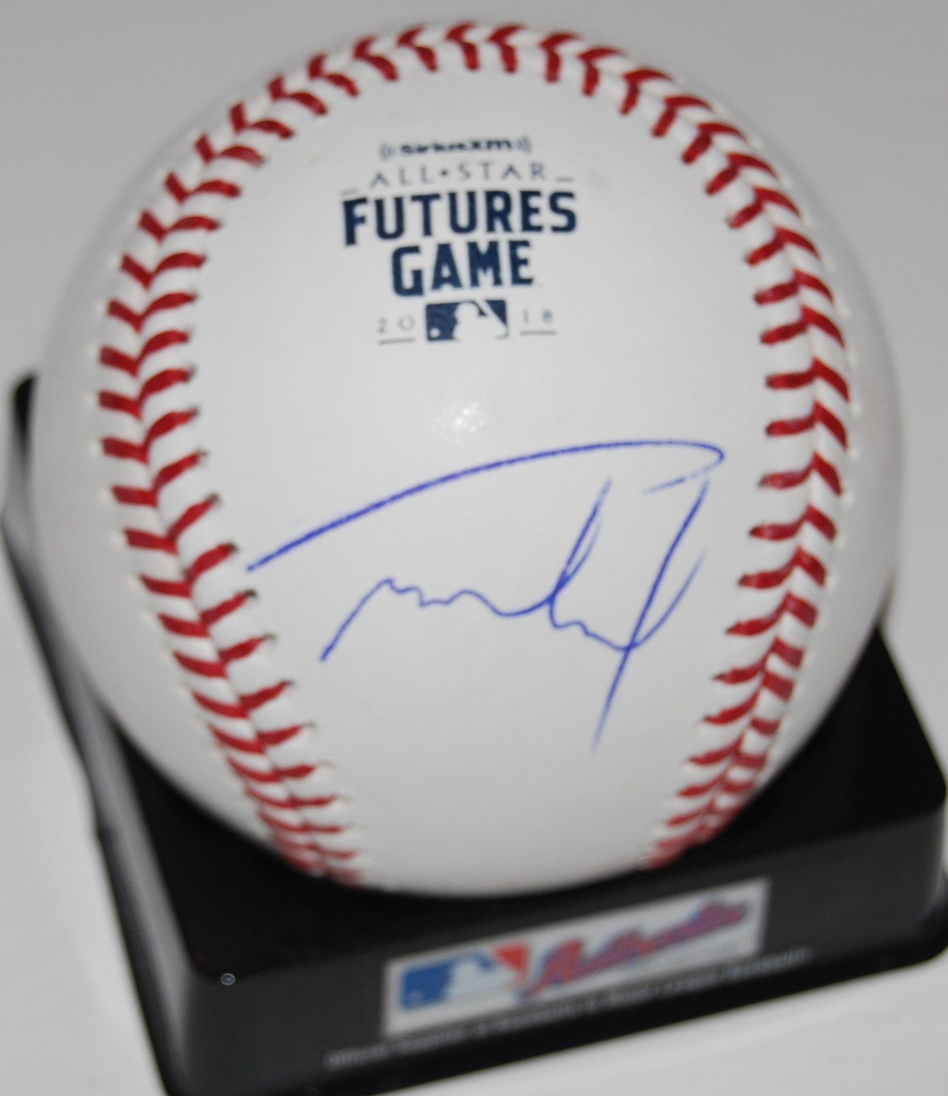 ANDRES GIMENEZ signed OML 2018 FUTURES baseball (NEW YORK METS) W/COA Collectible Memorabilia