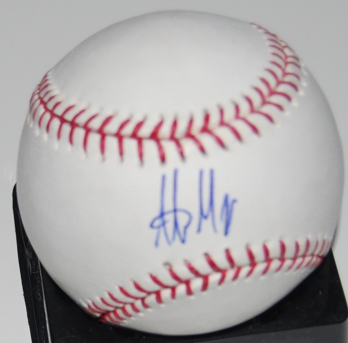 ALEX MEYER signed Major League BASEBALL (LOS ANGELES ANGELS) W/COA Collectible Memorabilia