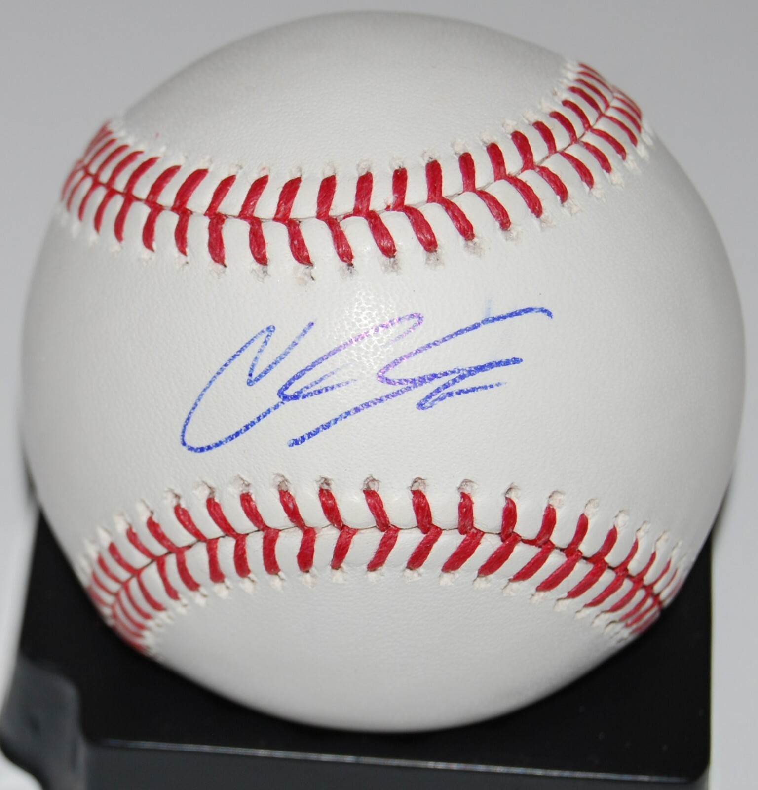COLTON WELKER signed (COLORADO ROCKIES) OML Official Major league baseball W/COA Collectible Memorabilia