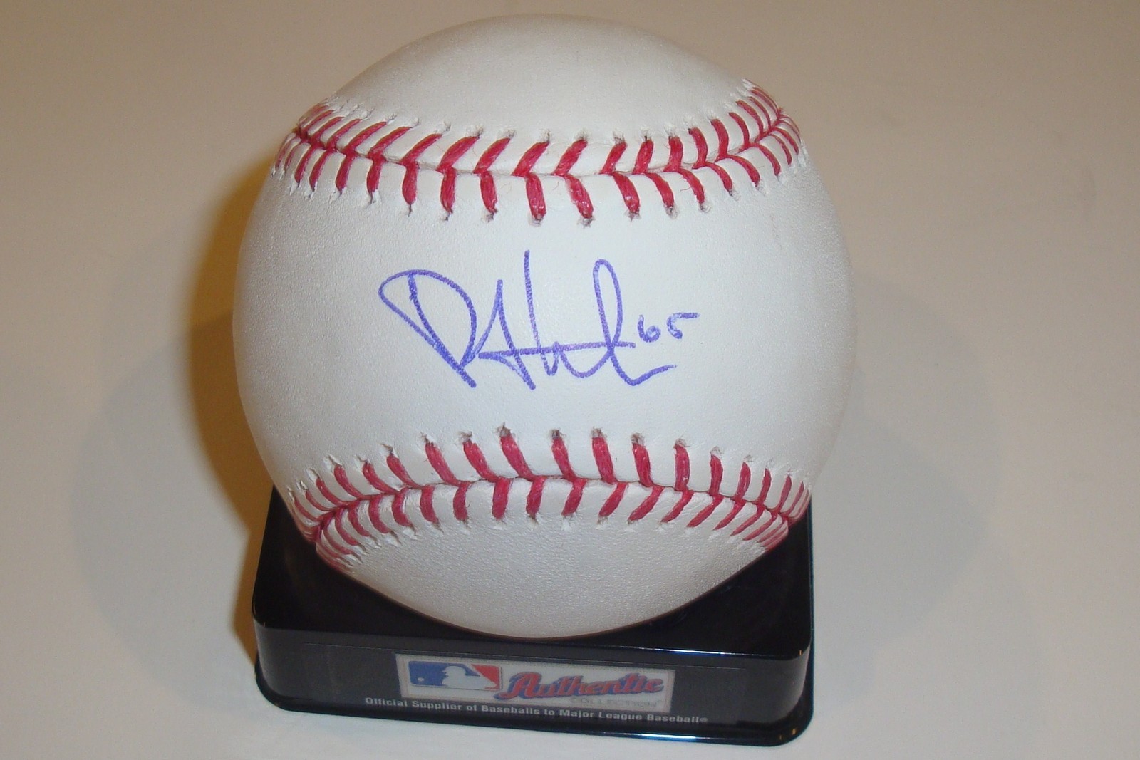 Phil Hughes Signed Baseball w/COA Official MLB 2012 New York Yankees Collectible Memorabilia