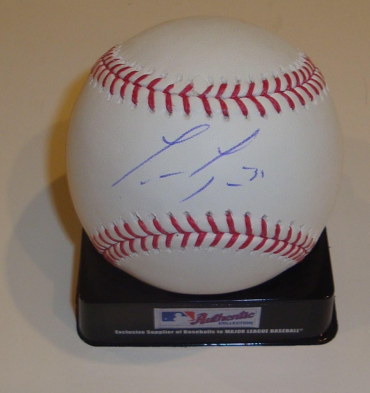 Lance Lynn Signed Official Major League Game Baseball w/COA 2012 Cardinals #1 Collectible Memorabilia