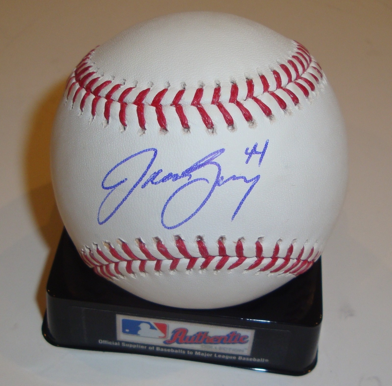 Jason Bay Signed Official Major League Game Baseball w/COA New York Mets Collectible Memorabilia