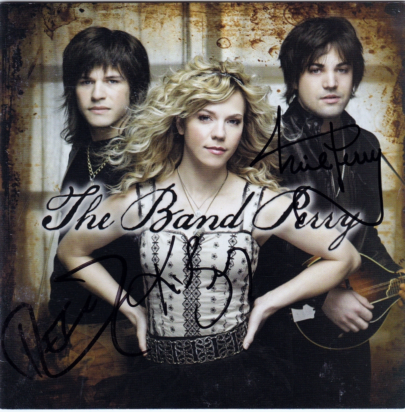 The Band Perry Signed CD w/COA If I Die Group Signed Country All 3 Collectible Memorabilia