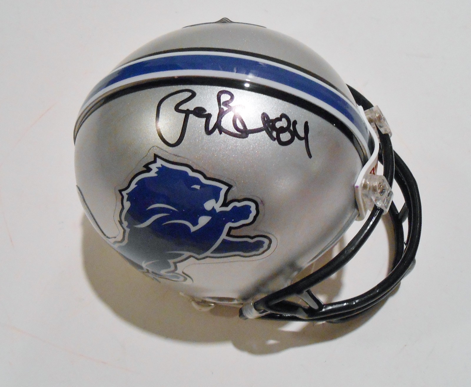 Ryan Broyles Signed Detroit Lions Mini Helmet w/COA 2013 Football Collectible Memorabilia