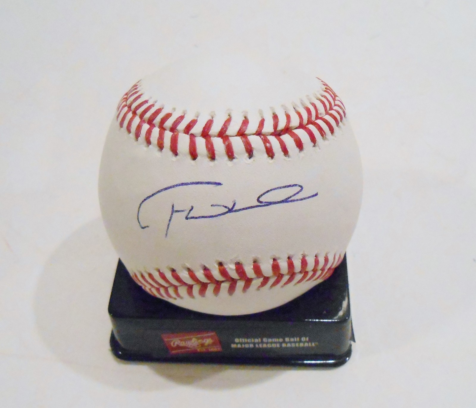 Tim Wheeler Signed Official Major League Baseball w/COA Rockies Collectible Memorabilia