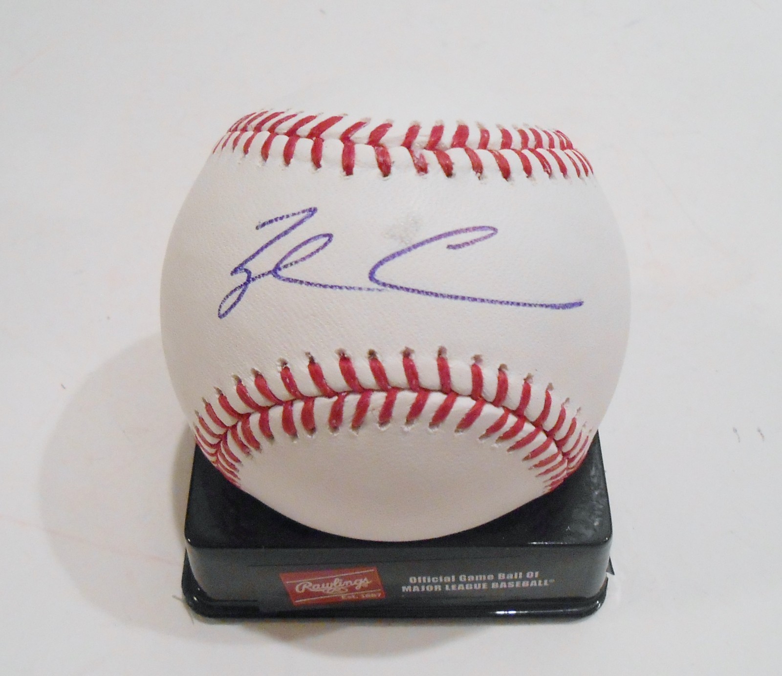 Tyler Collins Signed Official Major League Baseball w/COA Tigers Collectible Memorabilia