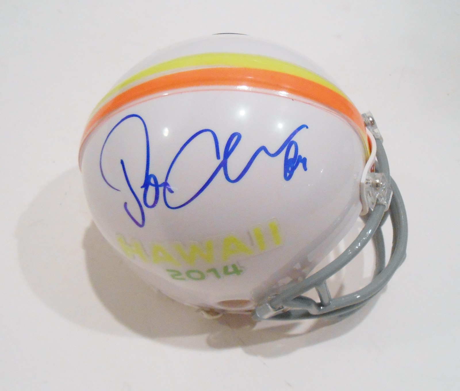 Jordan Cameron Signed 2013 Pro Bowl Mini Football Helmet w/COA Browns Collectible Memorabilia